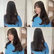 ✨2回目以降𝐜𝐨𝐮𝐩𝐨𝐧✨【カット+艶カラー+超音波オージュア3step TR】