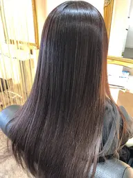 【梅雨にも負けないうる艶ストレート🌈】カット✨＆潤艶縮毛矯正⭐️＆トリートメント❤️