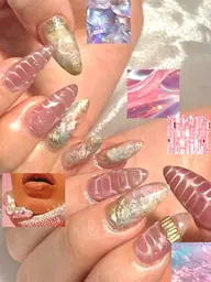 【4月限定🩵】ニュアンスネイル持ち込みデザイン75分(オフ込み)￥10980→¥6,980💖