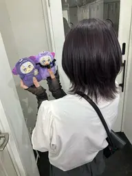 🍒🩵当日予約限定🩵🍒ワンカラー＋トリートメント