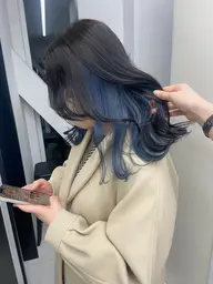 【🫧minimo特別価格🫧】アンブレラカラー(インナー部分ブリーチ1回＆全体カラー)