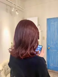 【おすすめ!】暖色カラー+カット+トリートメント