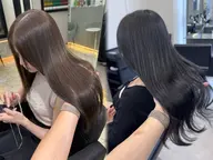 【癖毛さん諦めないで🩷】縮毛矯正➕3mmシールエクステ（50㎝）50枚【大名】