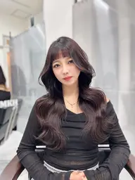 似合わせレイヤーカット×透明感カラー🥀