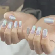 イチオシ🩵オフ無料【ハンド】うる艶オーロラネイル🪞✨（90分）