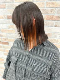 推しカラーやってみませんか？🕺カット＋推し(イヤリング)カラー＋ブリーチ＋トリートメント