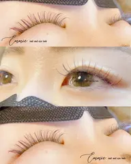 🎀フラットラッシュ100本🎀ブラウン変更無料🤍オフ・コーティング込