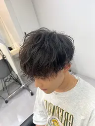 【MEN'S💠】カット＋パーマ🐺✨　ツイスパ/スパイラル/波巻き/フェザー/ニュアンス    シャンプー込み🫧