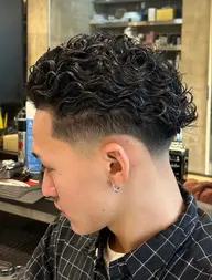 【👾メンズ特化👾⠀】ニュアンスパーマ🌀＋シャンプー💈
