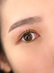 ハリウッドブロウリフト＋まつげパーマ🖤ケラチンTr付き/まつ毛と眉毛同時施術で一気に垢抜け✨現金のみ