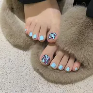 🦋🦋フット・ワンカラー+デザイン2本🦋🦋オフ+500円