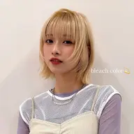 🫧モデル限定価格🫧ブリーチダブルカラー+1stepトリートメント