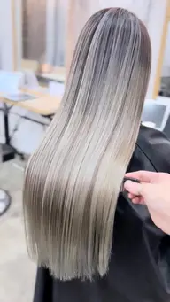 【🔥Balayage🔥】2ケアブリーチ+カラー+カット+髪質改善TOKIOトリートメント