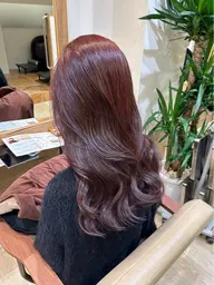 🎀まとまりある艶髪へ🎀ブリーチなしダブルカラー➕髪質改善トリートメント