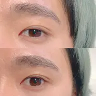 さかまつ毛軽減★メンズまつ毛パーマ