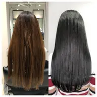 ✨艶カラー🎨＋カット✂️＋ラピッドTR⭐ 艶カラーと似合わせカットで印象チェンジ✂️