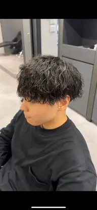 🎉ミニモ限定🎉カット➕パーマ(波巻きパーマ、ツイストスパイラルパーマ)毛流れ系パーマ(フェザー、ニュアンスパーマ）