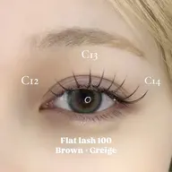 🌸ミニモ学割【U23】🌸まつ毛パーマorフラットラッシュ100本まで(再来+¥1000)