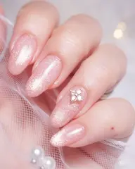 〈オフなし〉マグネットワンカラーネイル＋ストーン1本※オフがない方はこちらをお選びください