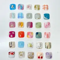 フット💜定額アート2本