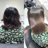 【クセやうねりを大幅に解消♪】髪質改善ヘアエステプレミアム