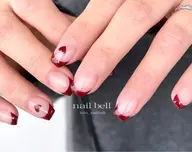 オフィスネイルにオススメ💝ちゅるんワンカラー＋4本アート（オフ込み）