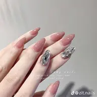 チップ長さ出しワンカラー✙2本埋め尽くし