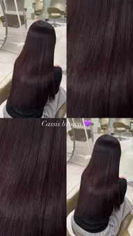 【🩷ブリーチなしで透明感のあるカラーにしたい方へオススメ🩷】🫧透明感ワンカラー➕艶トリートメント🫧