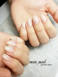 【オフ無】ハンドシンプルネイル