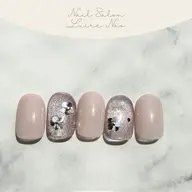 「大人可愛い定額ネイル✨マグ×フラワー🌸」オフなし