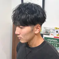 【Men's】デザインカット+眉カット