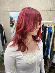 【ダメージ軽減】デトックスケアブリーチ＋オンカラー💖🫧ダメージさせたくない方に！！