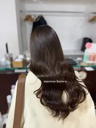 メンテナンスカット(ロングのみ)+ワンカラー+4step Aujuaトリートメント🫧