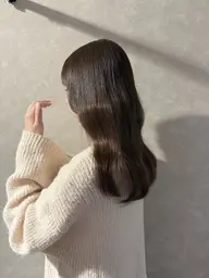 天使の艶カラー＋カット＋Tlcトリートメント🫧