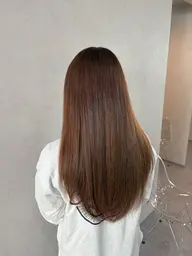 ✂️【贅沢ケア付きプラン】カット+透明感カラー+髪質改善5step TR