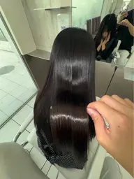 髪質改善カラー＋カット ¥9,900