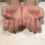 ハンドラメグラデーションネイルオフ込み5800円