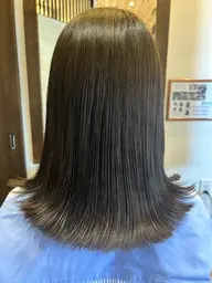 縮毛矯正+カット+トリートメント