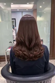 〔🫧初回​〜​3回目のお客様🪞〕韓国っぽ透け感フルデザイン（メンテナンスカット+カラー+1stepトリートメント）