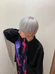 【🥀メンズNo1ハイトーンメニュー🥀】ブリーチor(リタッチ)➕デザインカラー➕カット