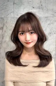 韓国風カット+韓国風イルミナカラー+韓国トリートメント