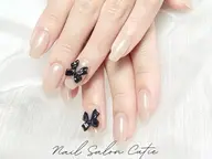 【自爪初回オフ無料】ワンカラー＋埋め尽くし2本or550円パーツ2個　モデル練習限定価格