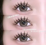 【絶対キープ!濃くLED束感フラットラッシュ180本+アイシャンプー付き】