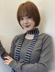 学割U24【韓国ヘアで無敵の私】カット+ケアブリーチ+カラー+TR ¥18150→¥10000