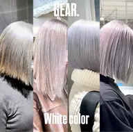【男女共通★】憧れのハイトーンはコチラ👩🦳ケアブリーチ×2+ケアカラー+保湿トリートメント🖤