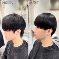 🔮全体縮毛矯正➕オリジナルトリートメント🧴✨【ミニモ限定価格🧧】#メンズ縮毛矯正