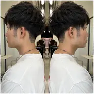 【メンズ限定】似合わせカット&ケアカラー&パーマ(ツイストスパイラル可)