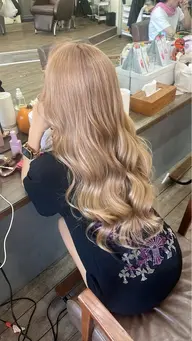 人気NO.1⭐️ カット＋カラーやり放題＋ハホニコトリートメント