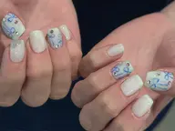 🦋【持ち込みデザイン】指4本アート(6本ワンカラー)💫練習モデル募集