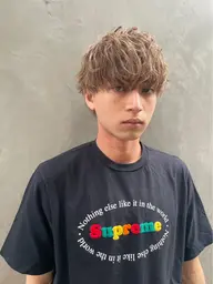 【メンズ新規様限定】🌈ダブルカラー（ケアブリーチ）🌈